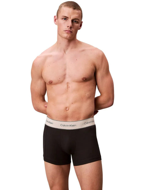 Calvin KleinTrunks 3 - pack3 - Pack Heritage Cotton Boxer Trunks, BlackBoxers & Briefs