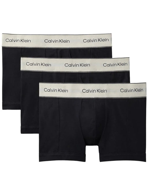 Calvin KleinTrunks 3 - pack3 - Pack Heritage Cotton Boxer Trunks, BlackBoxers & Briefs