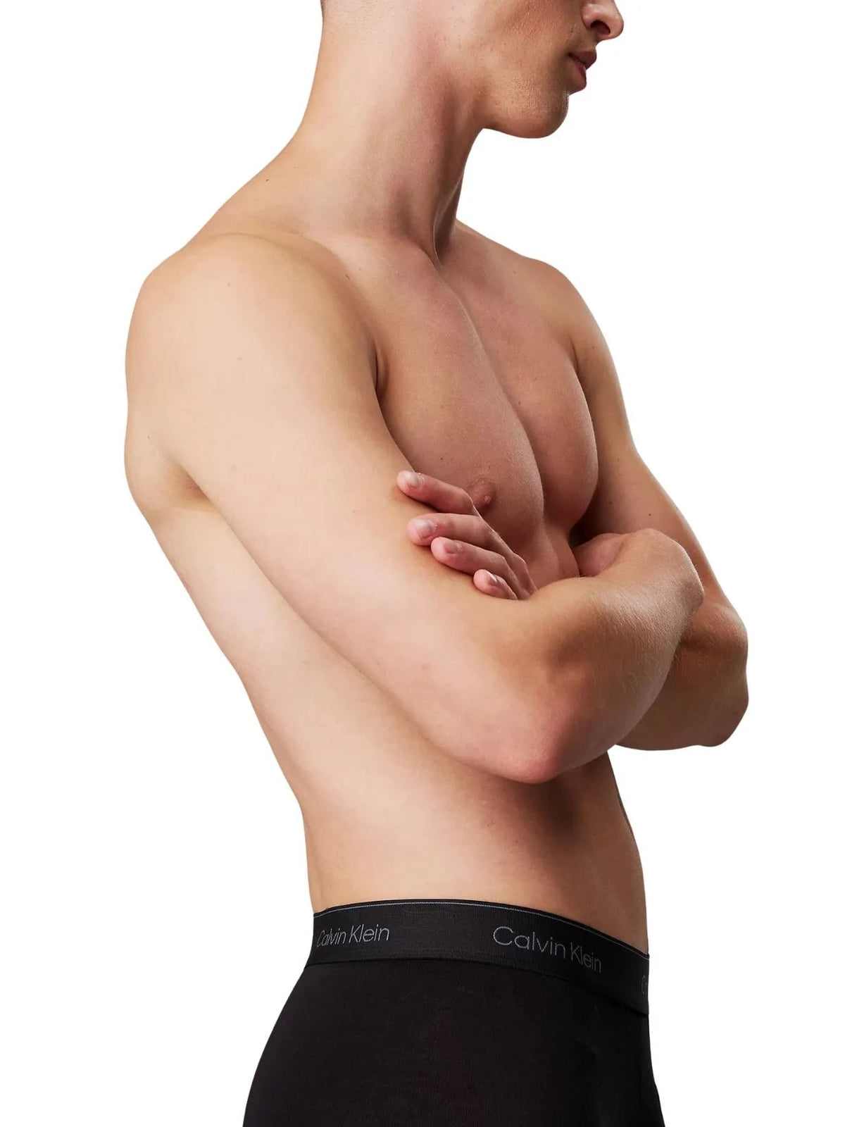 Calvin KleinBoxer Briefs 3 - pack3 - Pack Icon Cotton Stretch Boxer Briefs, Black/Glacier/BluebellBoxers & Briefs