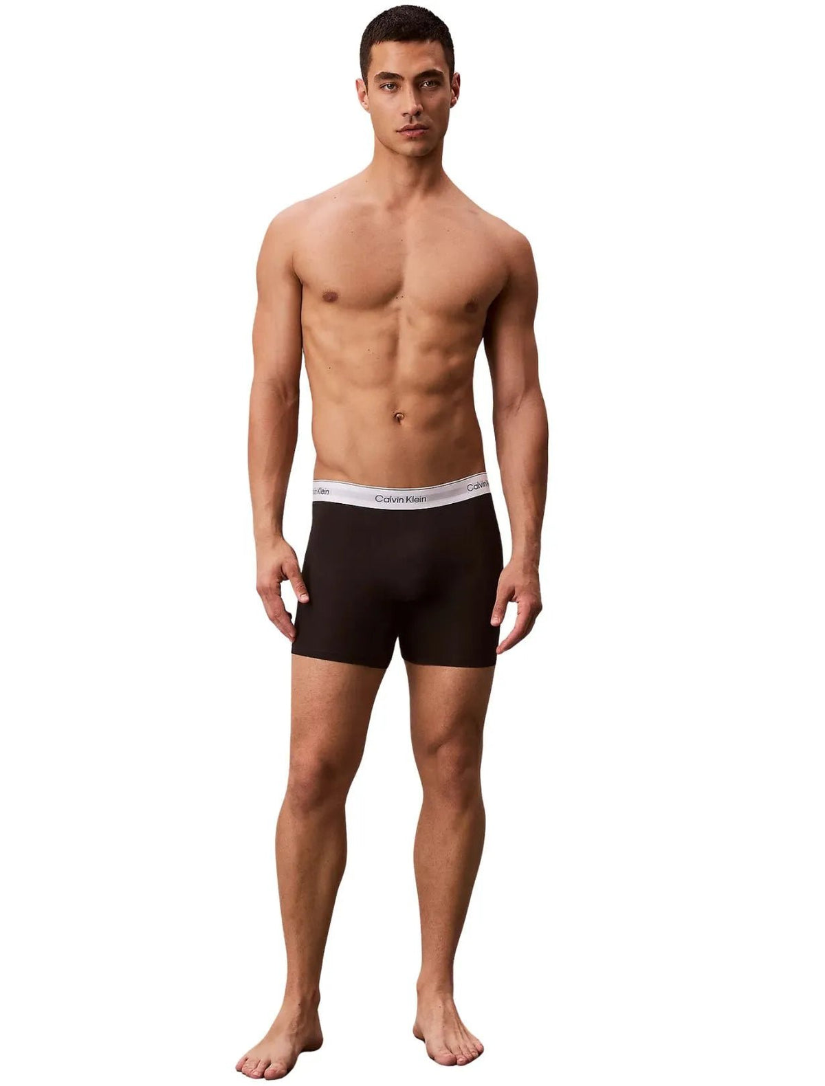 Calvin KleinBoxer Briefs 3 - pack3 - Pack Icon Cotton Stretch Boxer Briefs, Black/whiteBoxers & Briefs