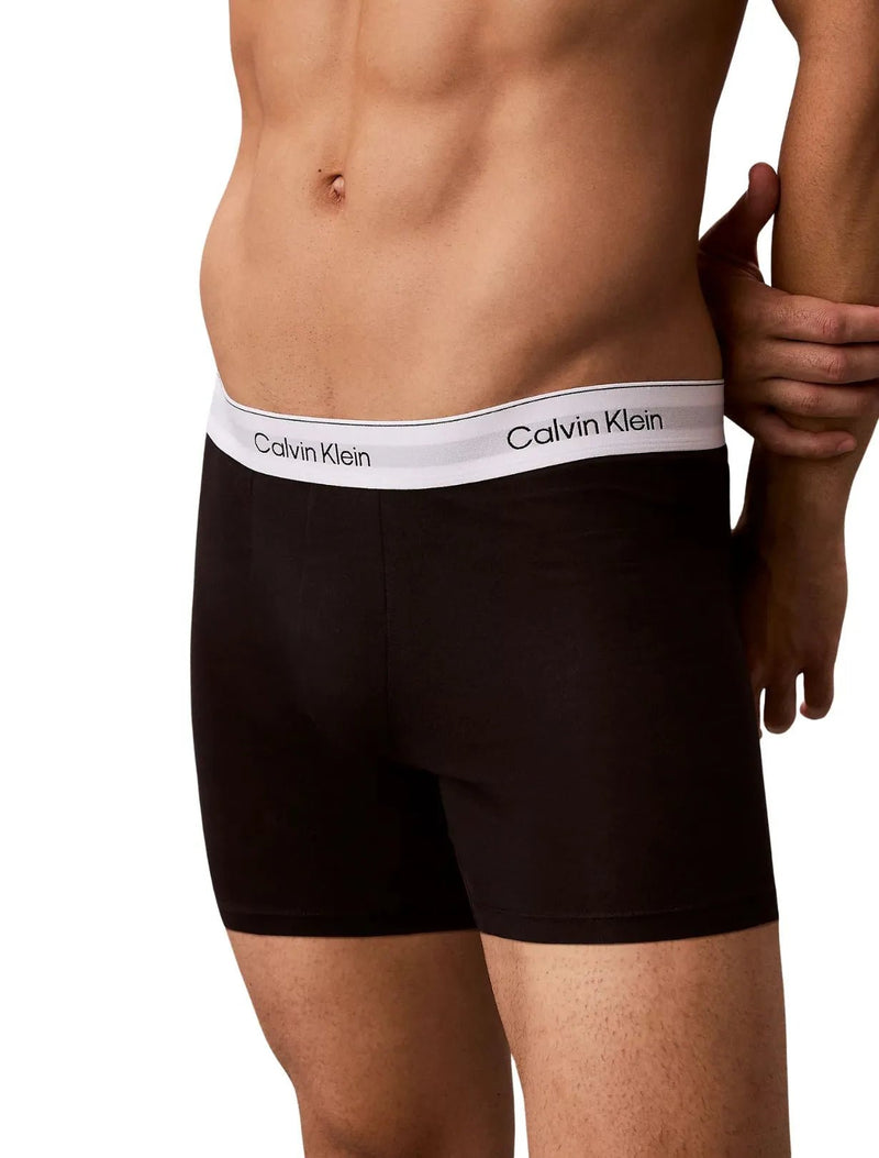 Calvin KleinBoxer Briefs 3 - pack3 - Pack Icon Cotton Stretch Boxer Briefs, Black/whiteBoxers & Briefs