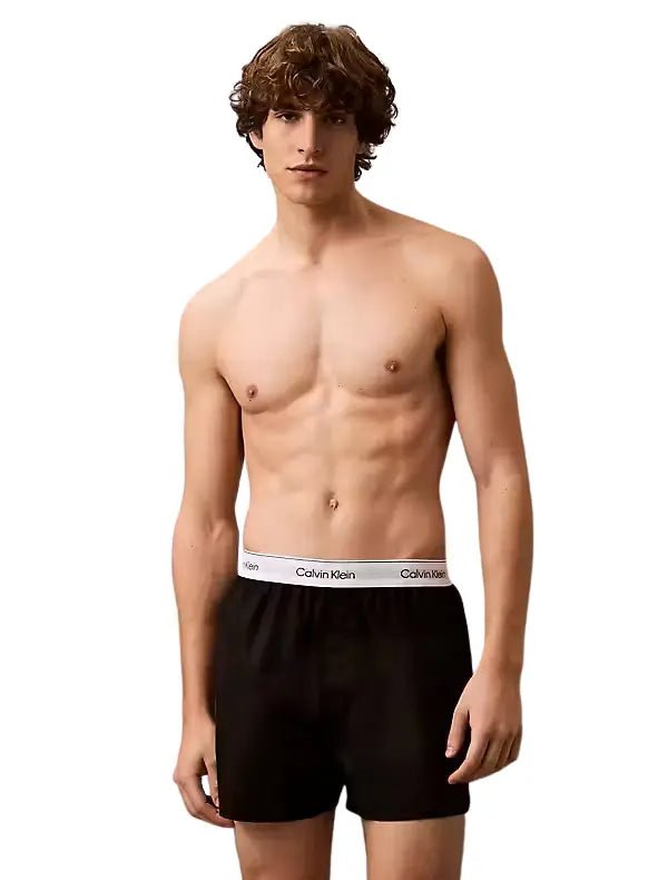Calvin KleinTrunks 5 - pack3 - Pack Icon Cotton Stretch Boxer Shorts, Black/WhiteBoxers & Briefs
