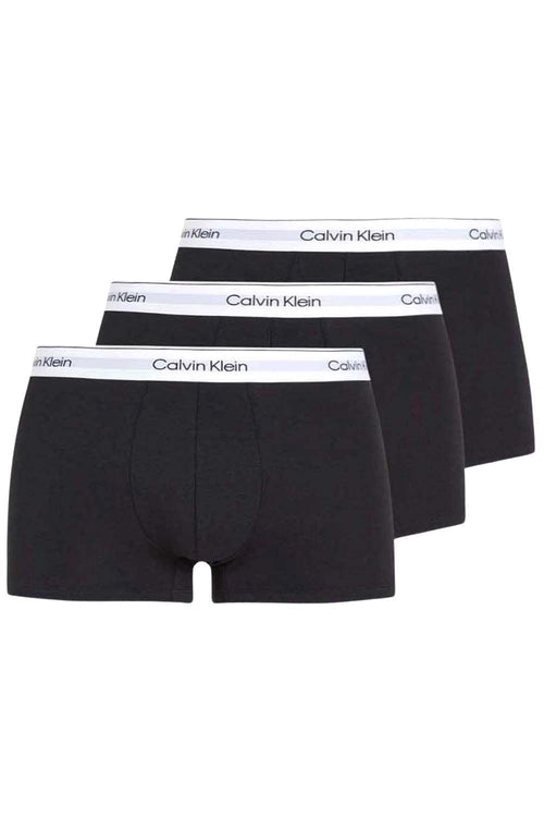 Calvin KleinTrunks 3 - pack3 - Pack Icon Cotton Stretch Low - Rise Boxer Trunks, Black/whiteBoxers - and - Briefs.net
