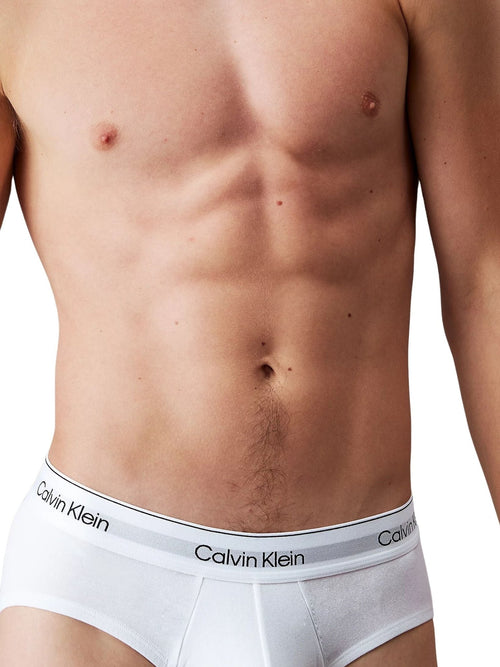 Calvin KleinBriefs 3 - pack3 - Pack Icon Cotton Stretch Men's Briefs, WhiteBoxers - and - Briefs.net