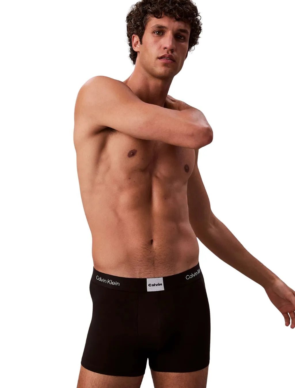 Calvin KleinTrunks 3 - pack3 - Pack Icon Logo Graphic Boxer Trunks, BlackBoxers & Briefs