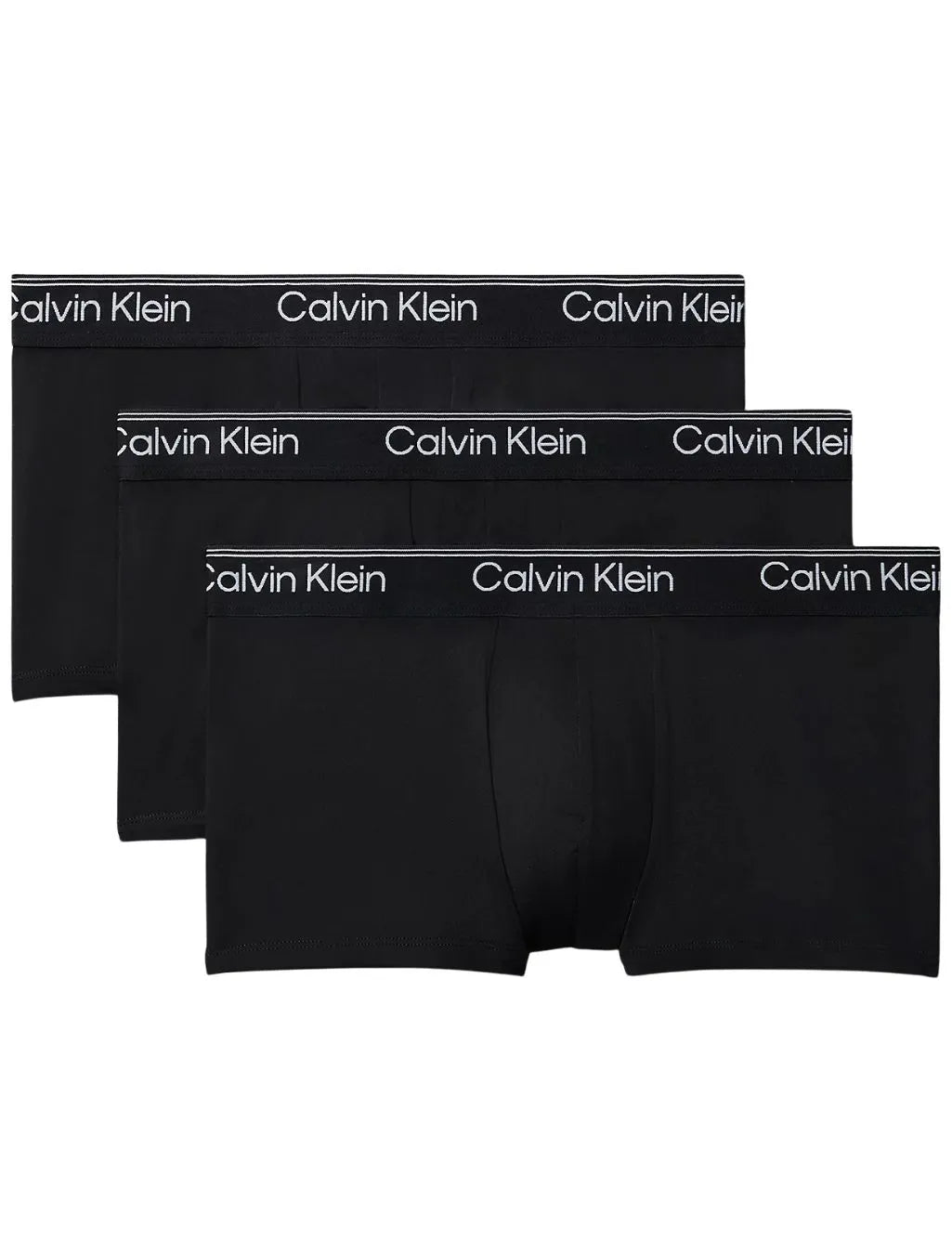 Calvin KleinTrunks 3 - pack3 - Pack Icon Microfibre Stretch Low - Rise Boxer Trunks, BlackBoxers & Briefs