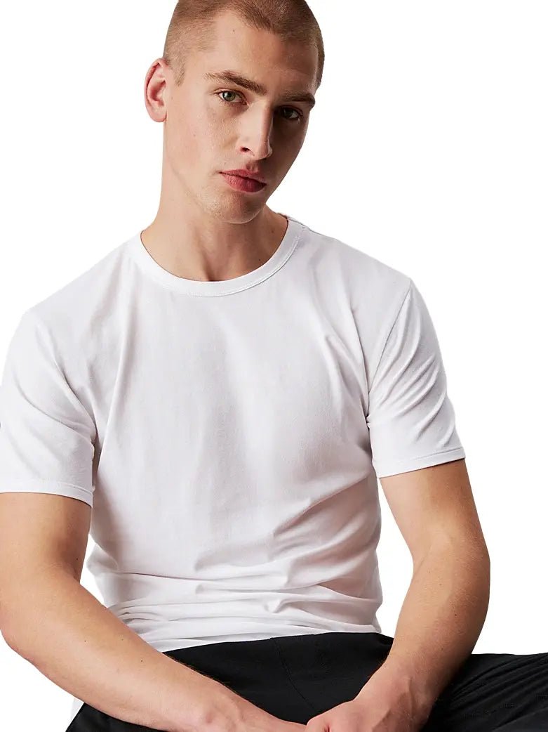 Calvin KleinT-Shirts 3 - pack3 - Pack Micro Stretch Crew - Neck T-Shirts, Black/White/GreyBoxers & Briefs