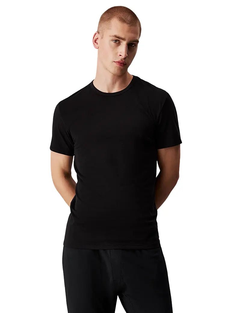 Calvin KleinT-Shirts 3 - pack3 - Pack Micro Stretch Crew - Neck T-Shirts, Black/White/GreyBoxers & Briefs