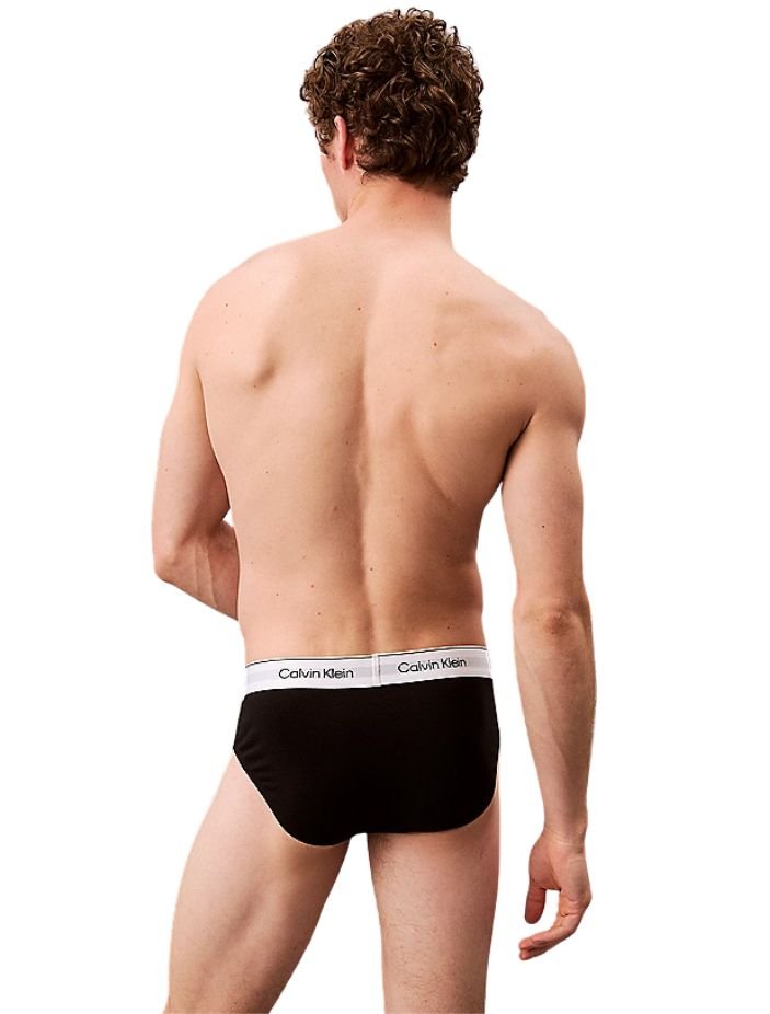 Calvin KleinBriefs 3 - pack3 - Pack Modern Cotton Hip Briefs, Black/whiteBoxers - and - Briefs.net