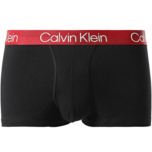 Calvin KleinTrunks 3 - pack3 - Pack Modern Structure Boxer Trunks, Black w/ navy/stone/berryBoxers - and - Briefs.net