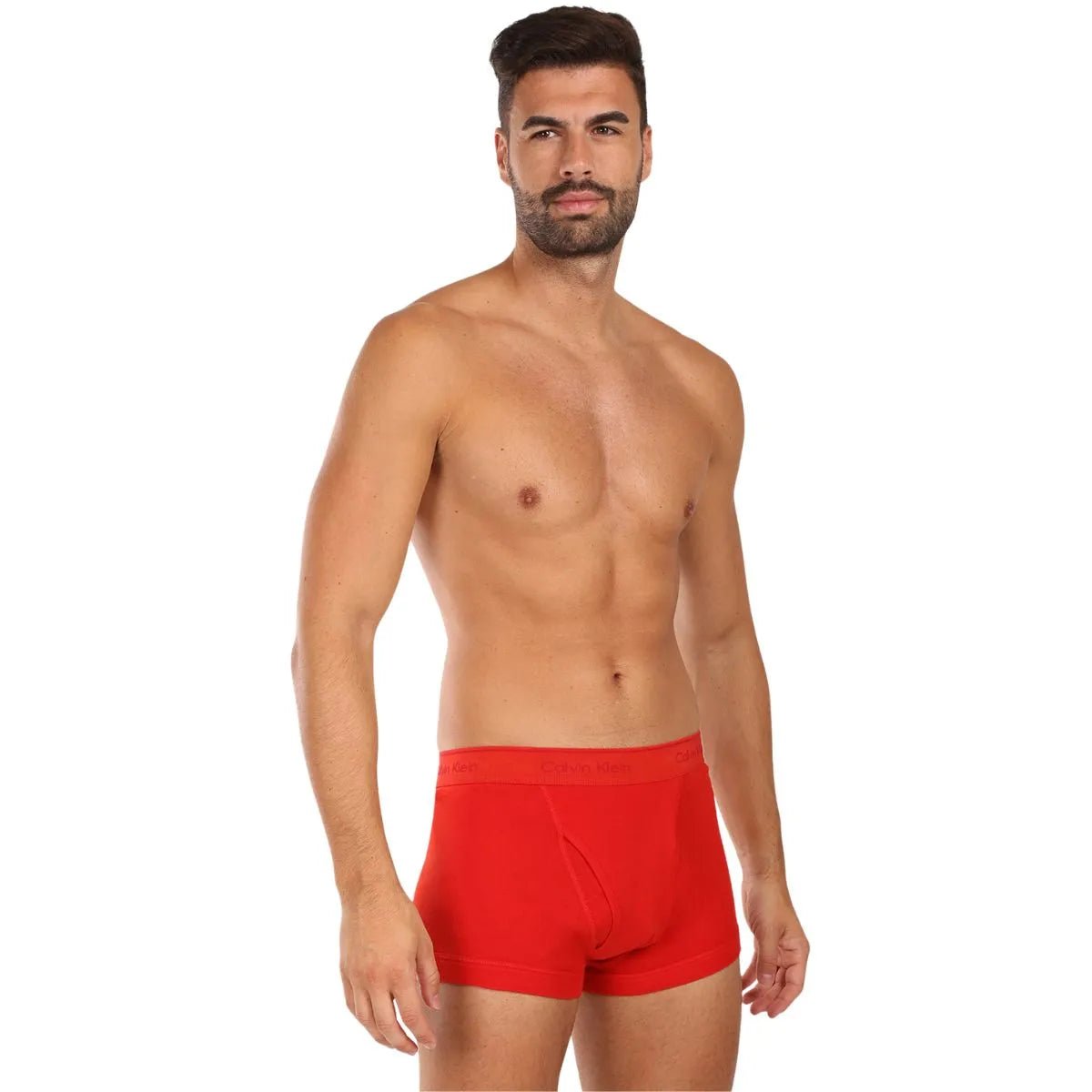 Calvin KleinTrunks 3 - pack3 - Pack Pure Cotton Boxer Trunks, Turbulence / Adrenaline Rush / BlackBoxers & Briefs