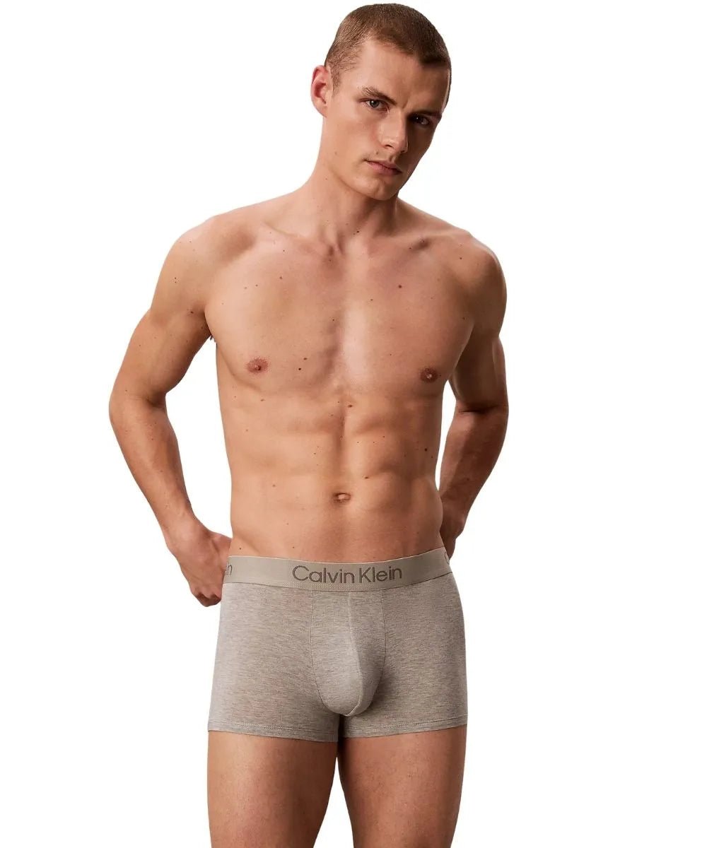 Calvin KleinTrunks 3 - pack3 - Pack Ultra Soft Modal Boxer Trunks, Black/Grey/KhakiBoxers & Briefs