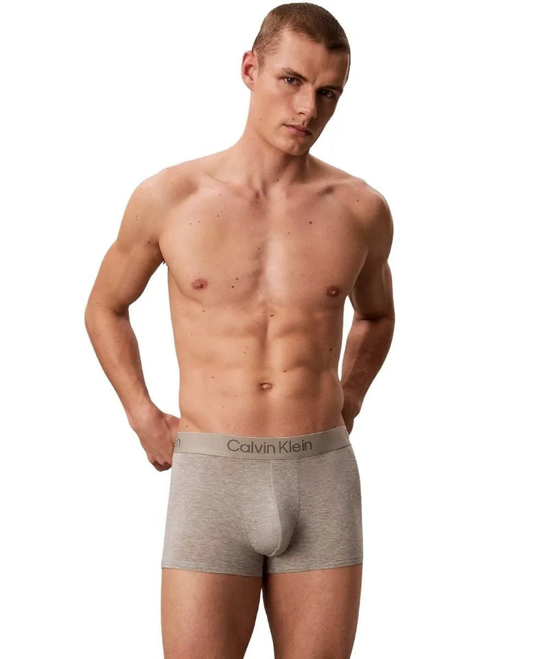 Calvin KleinTrunks 3 - pack3 - Pack Ultra Soft Modal Boxer Trunks, Black/Grey/KhakiBoxers & Briefs