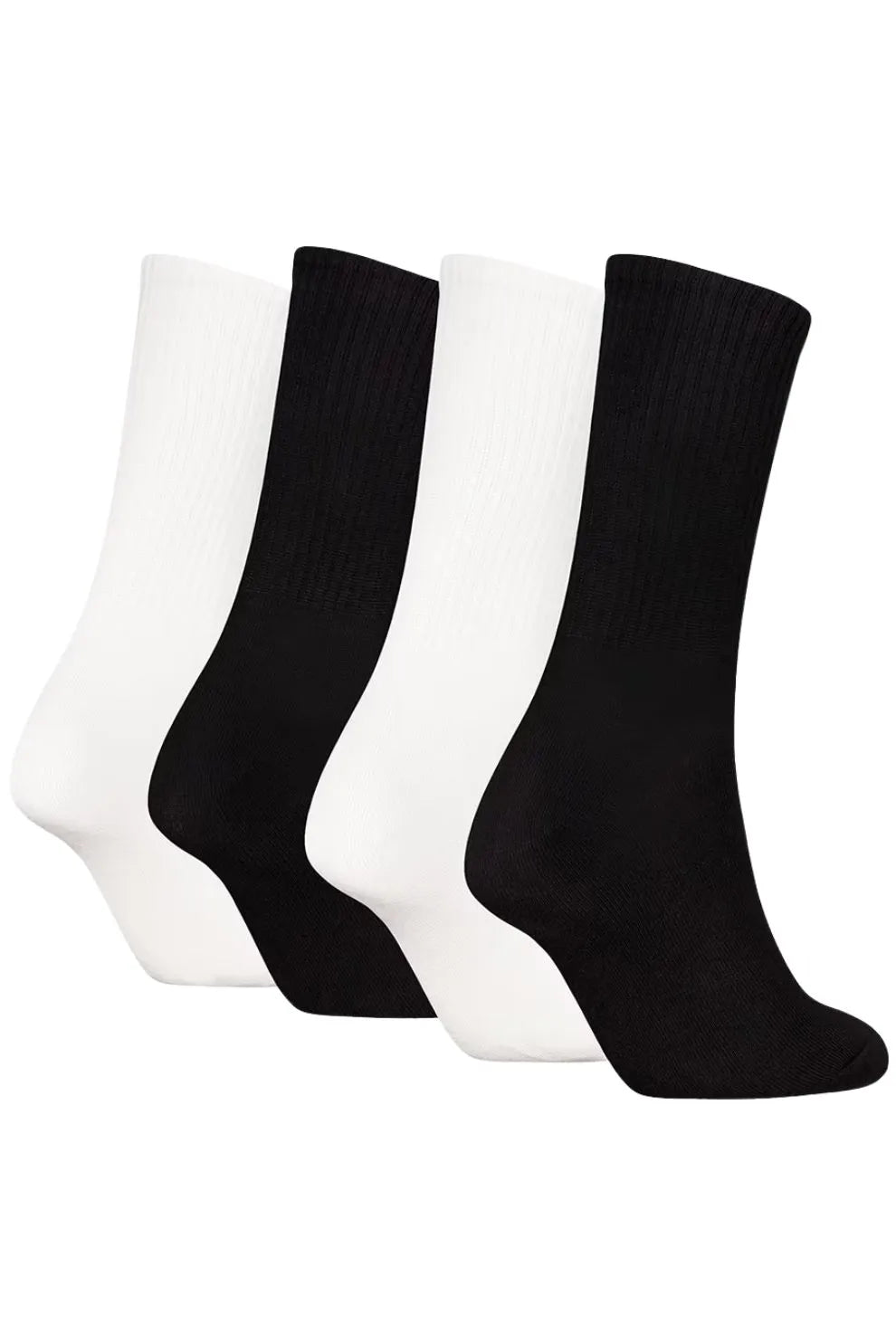 Calvin KleinSocks 4 - pack4 - Pack CK Jeans Logo Women's Sports Socks Gift Tin, Black/WhiteBoxers & Briefs