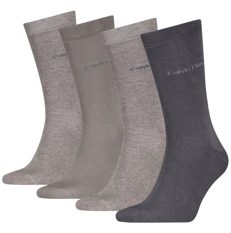 Calvin KleinSocks 4 - pack4 - Pack Premium Combed Cotton Socks Gift Box, Grey ComboBoxers & Briefs