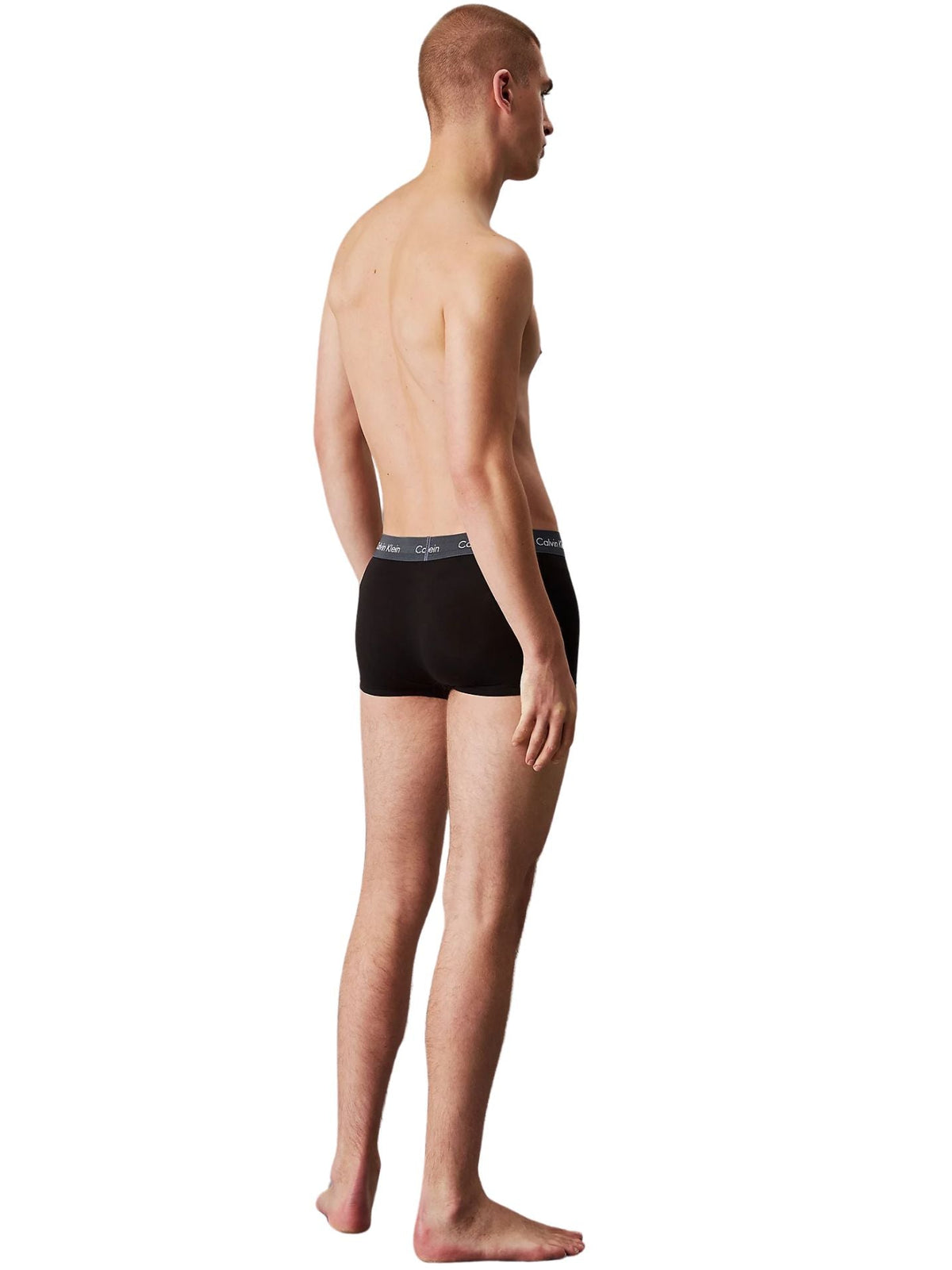 Calvin KleinTrunks 5 - pack5 - Pack Contrast Waistband Low - Rise Boxer Trunks, BlackBoxers - and - Briefs.net