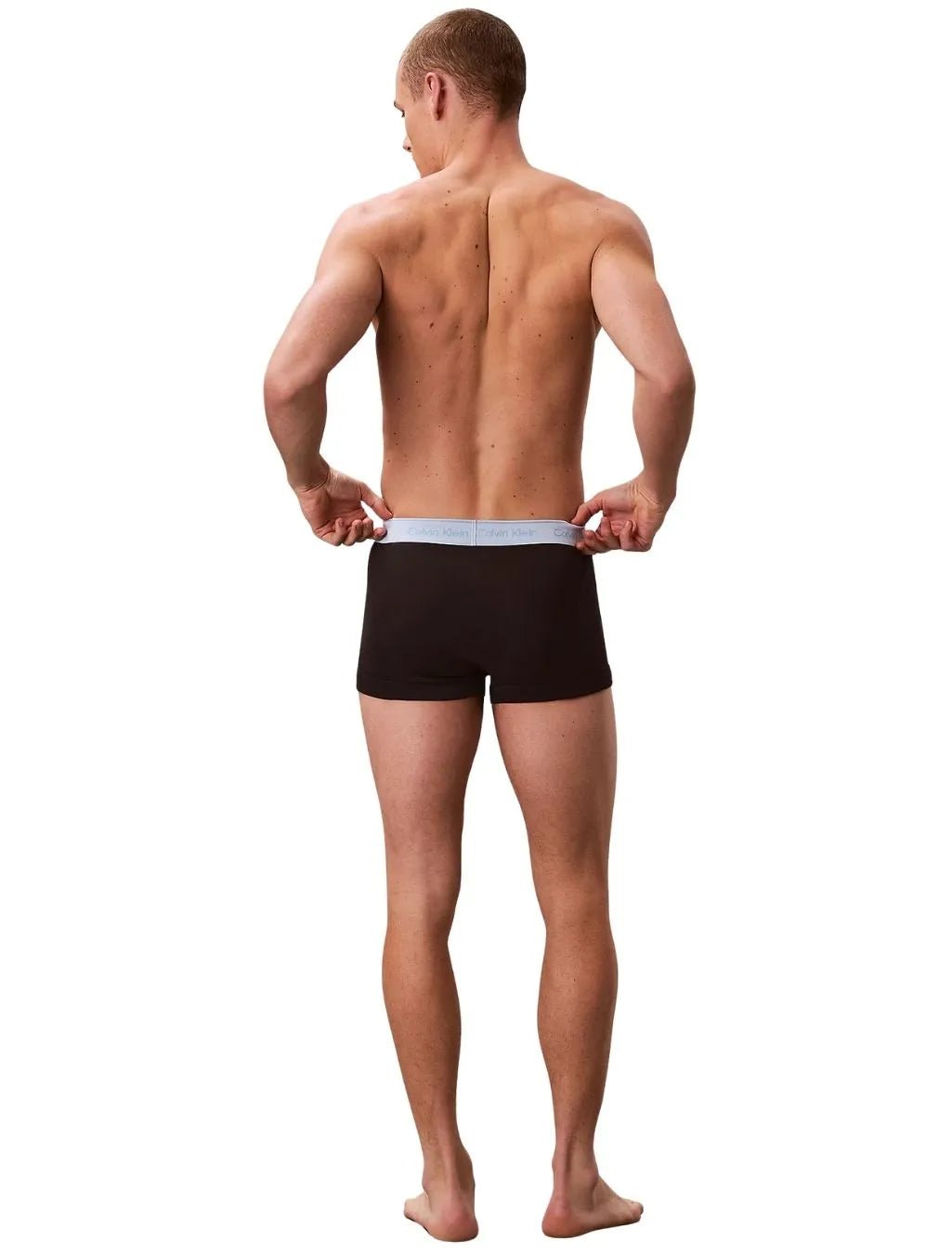 Calvin KleinTrunks 5 - pack5 - Pack Cotton Classics Boxer Trunks, Black w/ red/blue/greyBoxers & Briefs