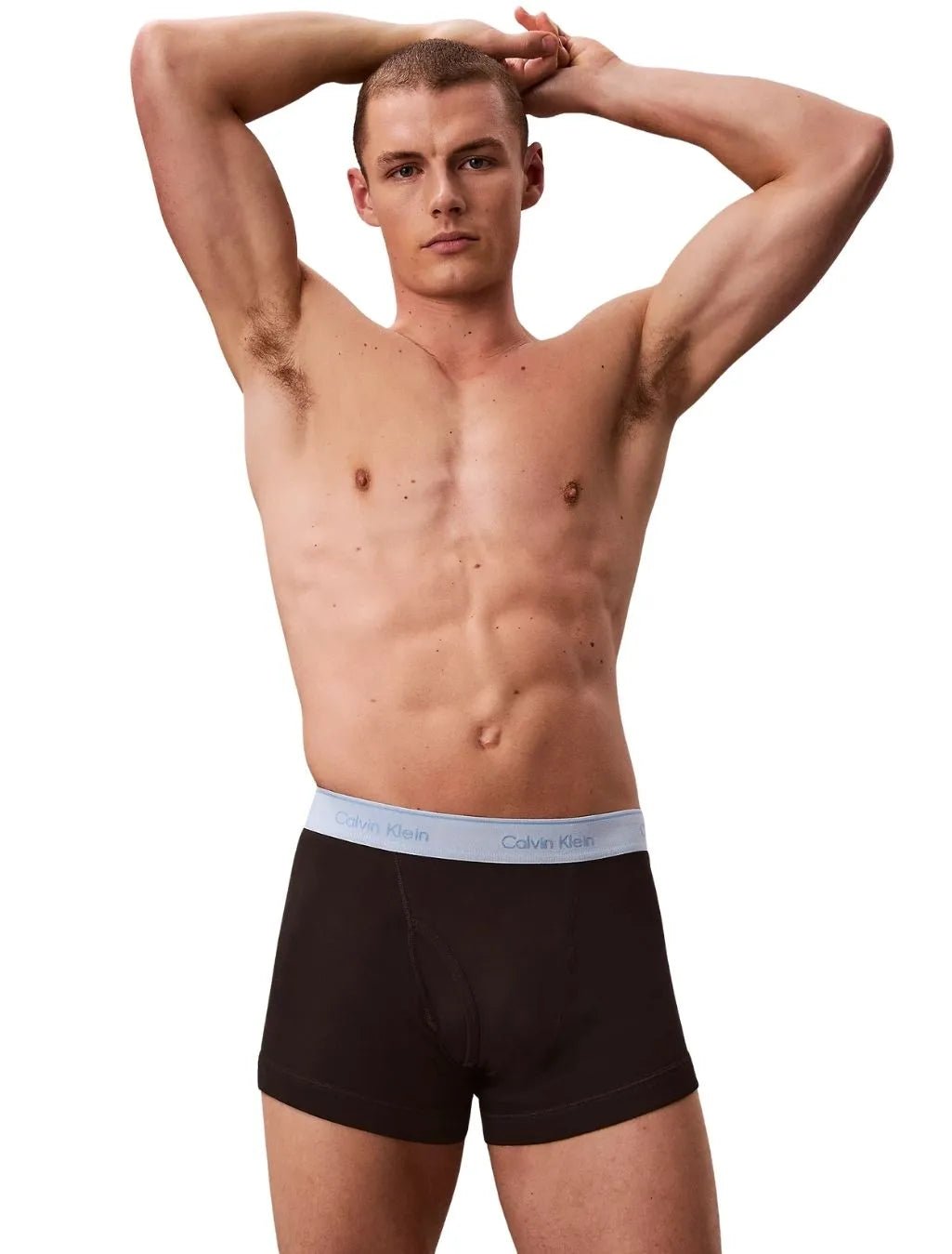 Calvin KleinTrunks 5 - pack5 - Pack Cotton Classics Boxer Trunks, Black w/ red/blue/greyBoxers & Briefs