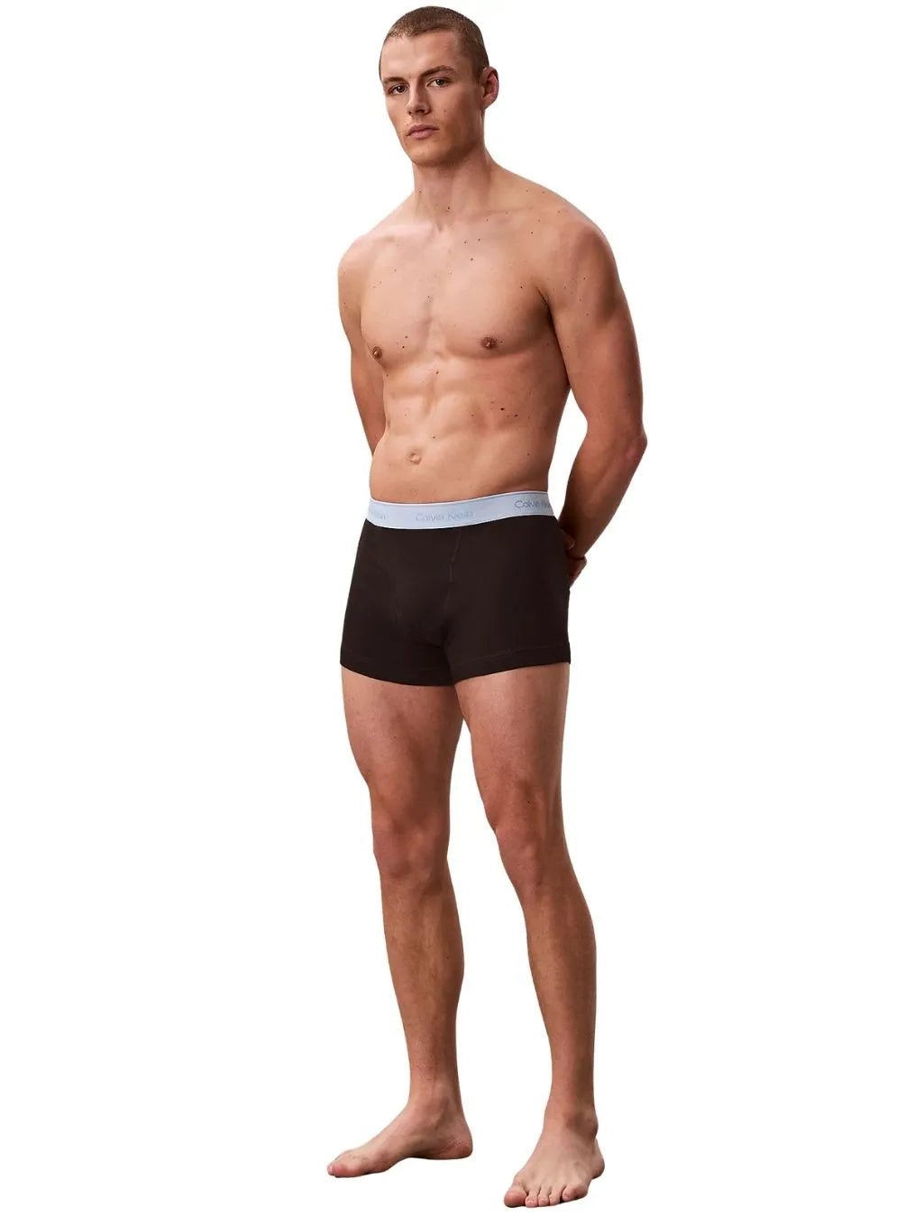 Calvin KleinTrunks 5 - pack5 - Pack Cotton Classics Boxer Trunks, Black w/ red/blue/greyBoxers & Briefs