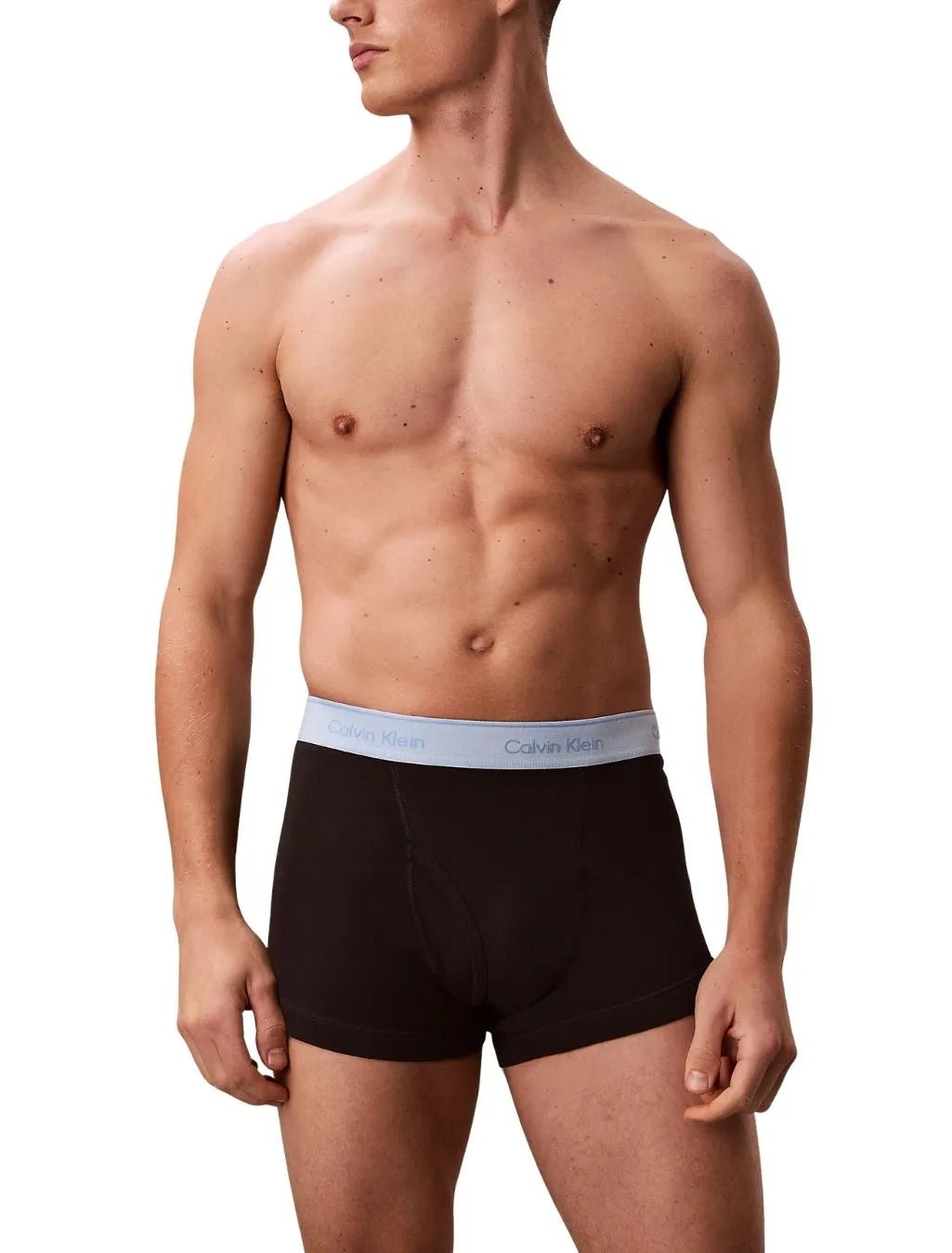 Calvin KleinTrunks 5 - pack5 - Pack Cotton Classics Boxer Trunks, Black w/ red/blue/greyBoxers & Briefs