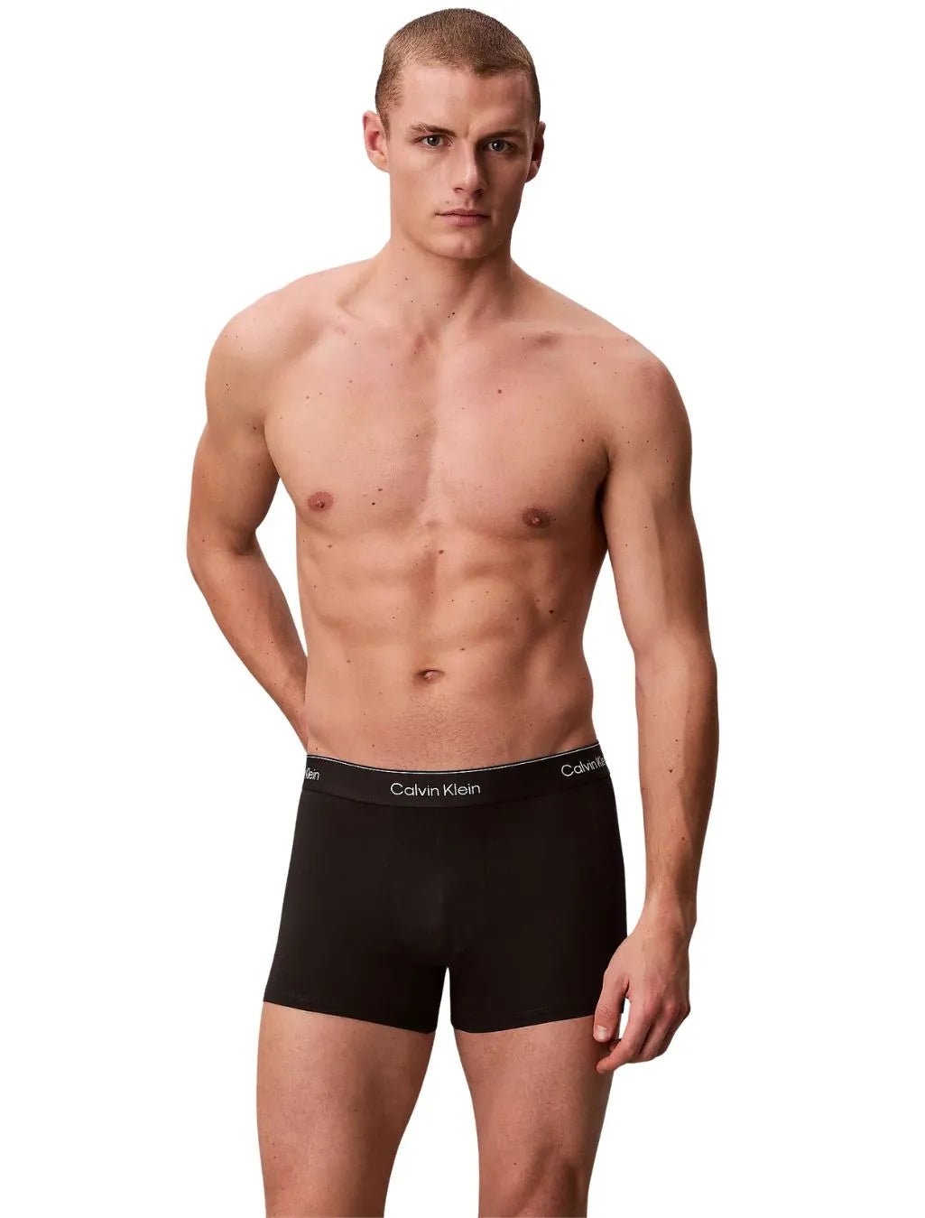 Calvin KleinTrunks 5 - pack5 - Pack Icon Cotton Stretch Boxer Trunks, All BlackBoxers & Briefs