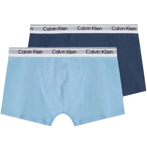 Calvin KleinTrunks 2 - packBoys 2 - Pack Modern Cotton Boxer Trunks, Denim/BlueBoxers & Briefs