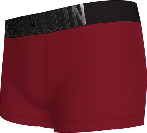 Calvin KleinTrunks 3 - packBoys 3 - Pack Intense Power Boxer Trunks, Burgundy/Grey/Teal w/ silverBoxers - and - Briefs.net