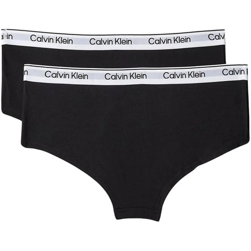 Calvin KleinBoy Shorts 2 - packGirls 2 - Pack Icon Cotton Stretch Boy Shorts, BlackBoxers & Briefs
