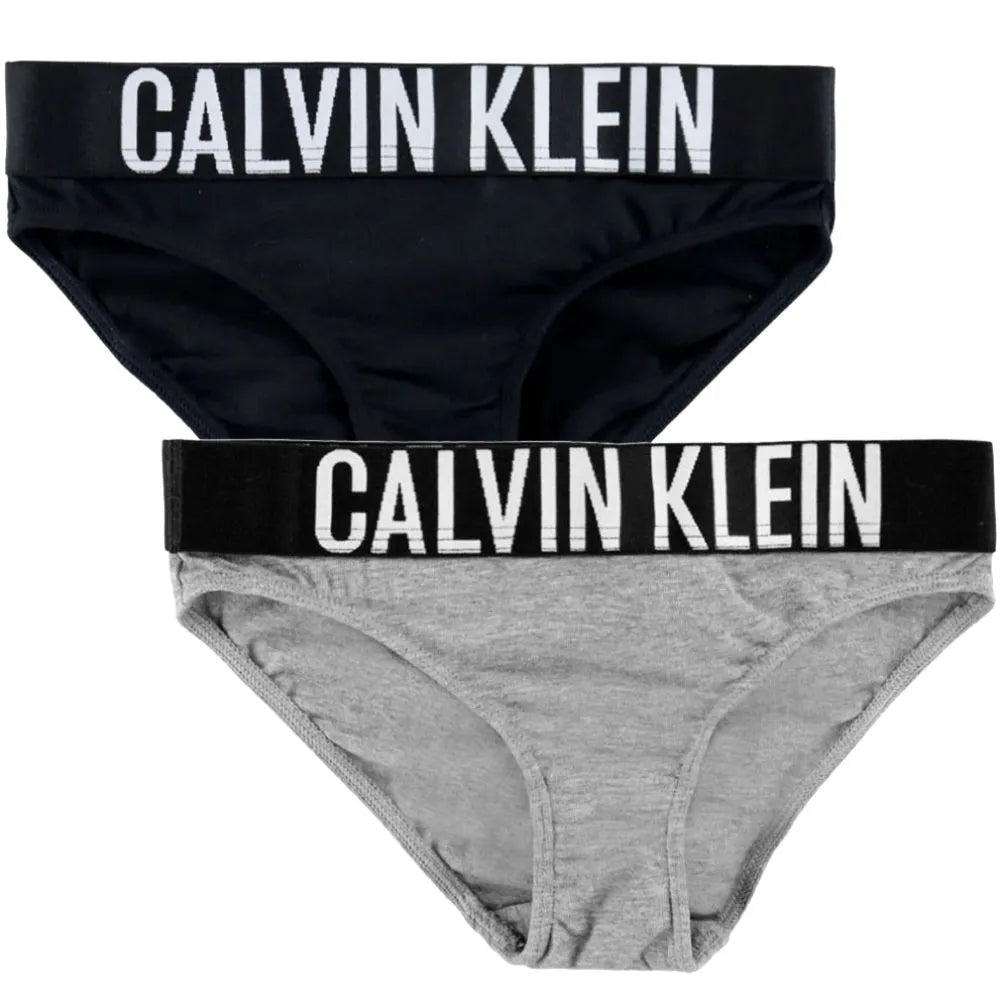 Calvin KleinBriefs 2 - packGirls 2 - Pack Intense Power Bikini Briefs, Black/GreyBoxers & Briefs