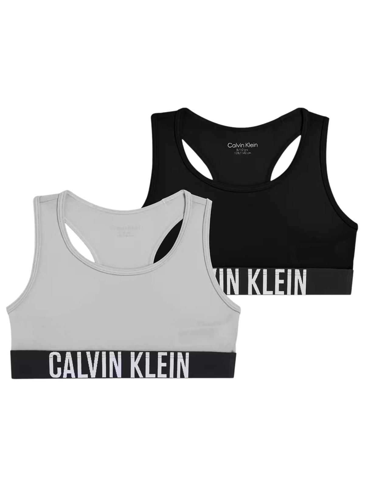 Calvin KleinBralettes 2 - packGirls 2 - Pack Intense Power Bralettes, Black and GreyBoxers & Briefs
