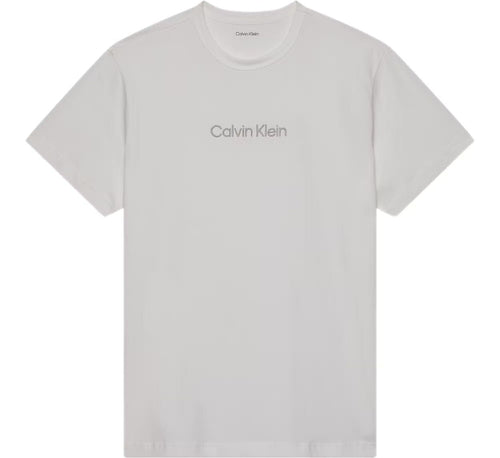 Calvin KleinT-ShirtGold Logo Embroidery T-Shirt, WhiteBoxers - and - Briefs.net