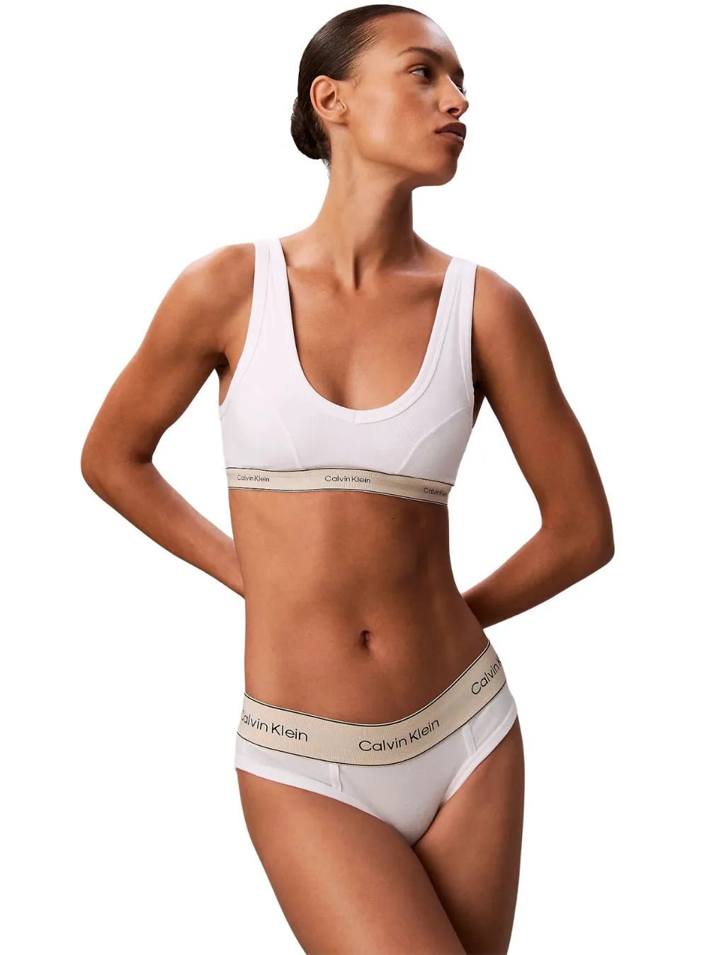 Calvin KleinBriefHeritage Cotton Bikini Brief, WhiteBoxers & Briefs