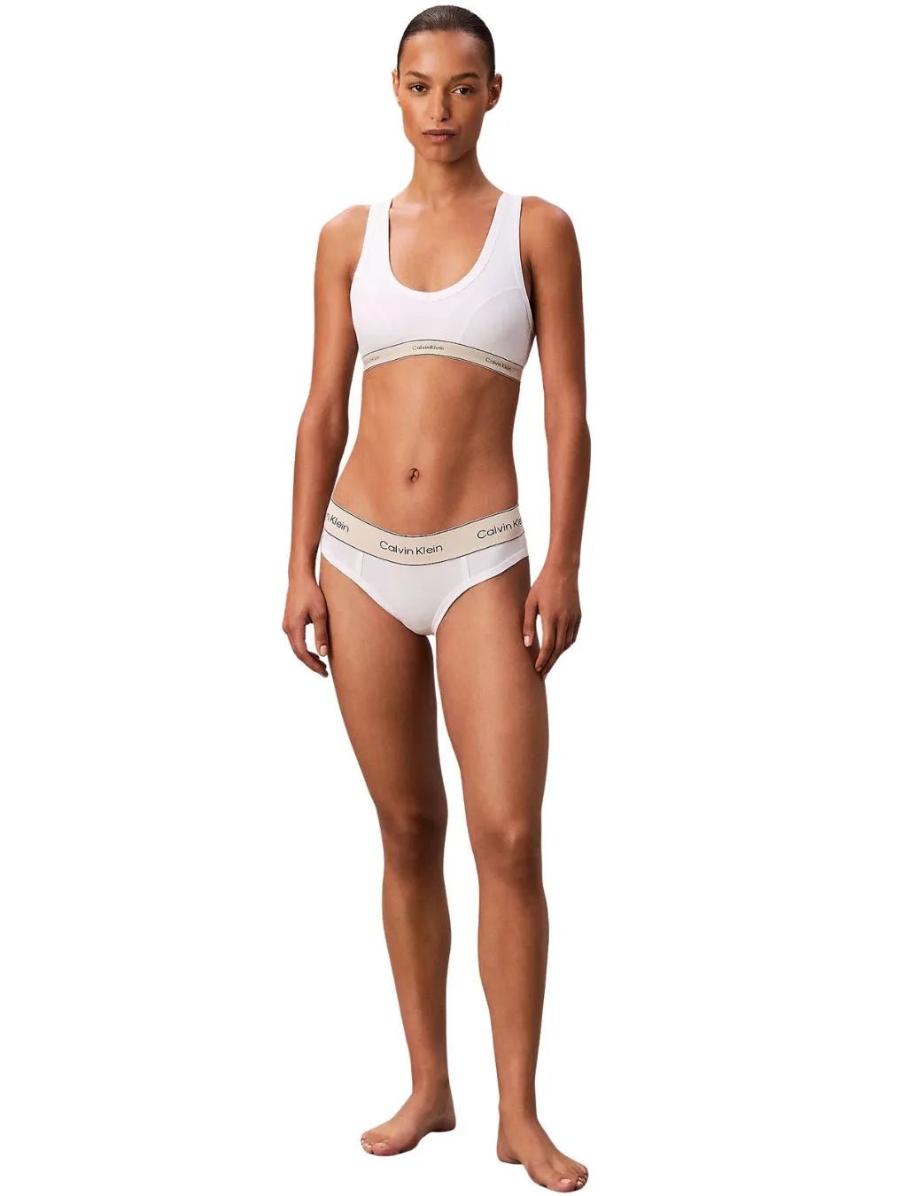 Calvin KleinBriefHeritage Cotton Bikini Brief, WhiteBoxers & Briefs