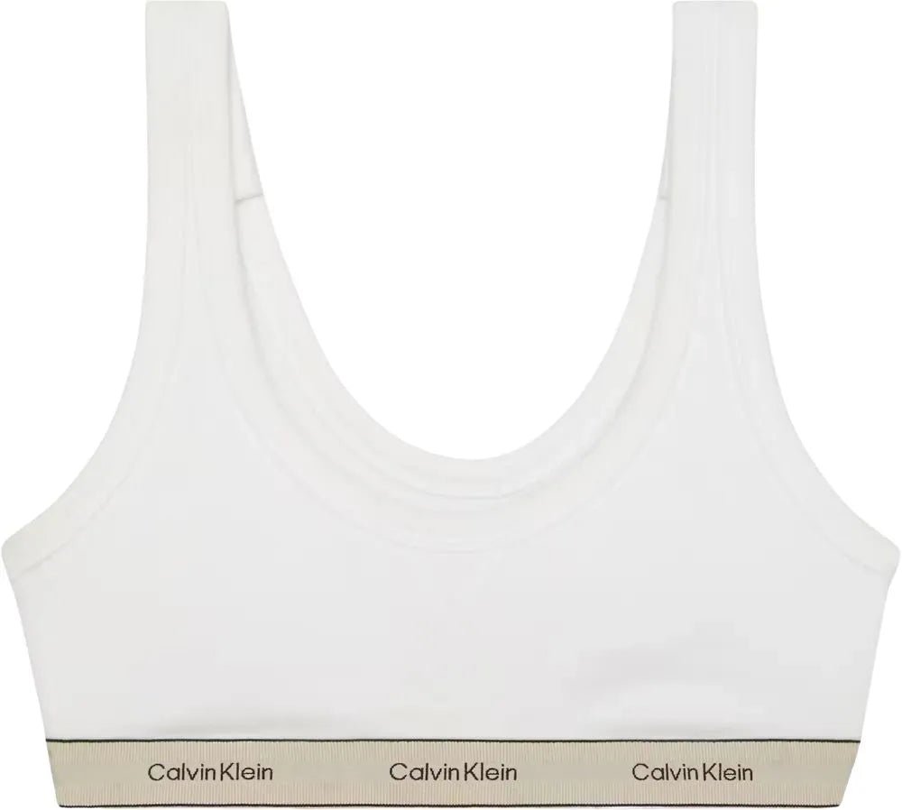 Calvin KleinBraletteHeritage Cotton Unlined Bralette, WhiteBoxers & Briefs