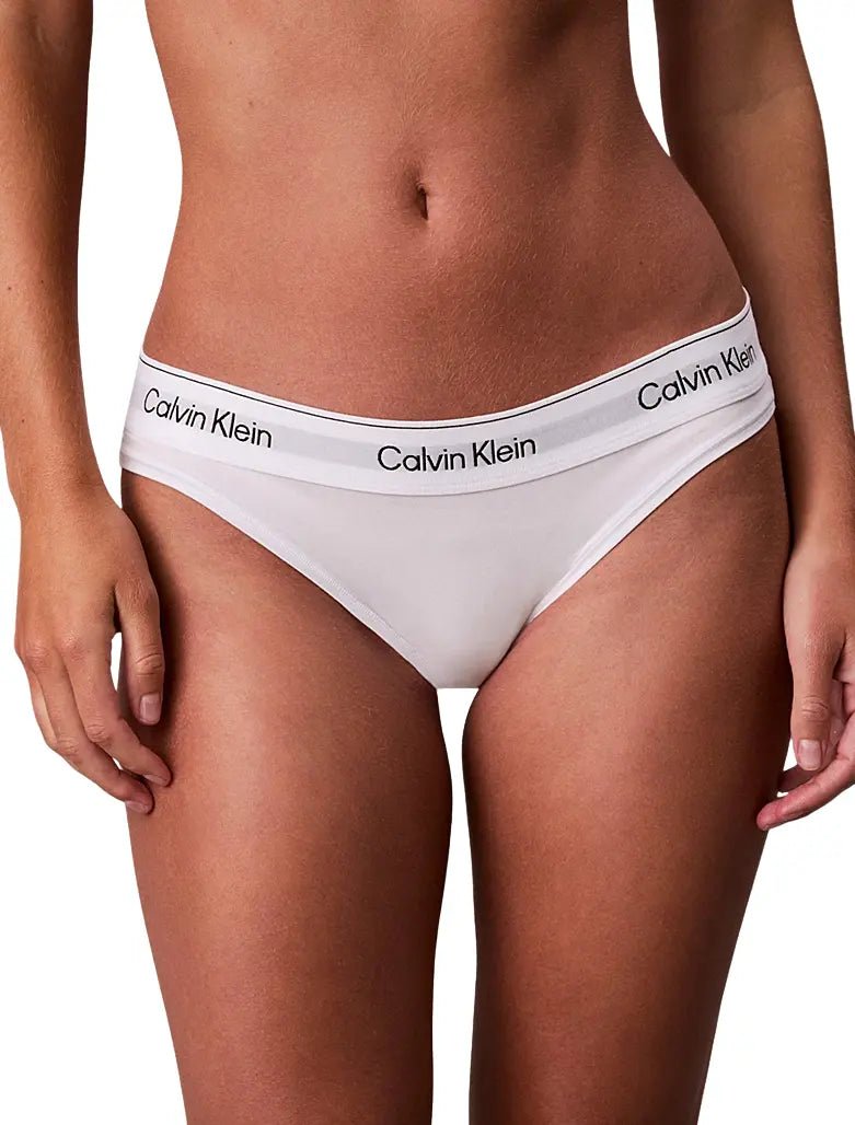 Calvin KleinLeggingsIcon Cotton Modal Bikini Brief, WhiteBoxers & Briefs
