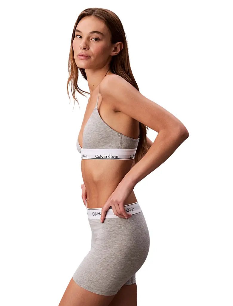 Calvin KleinBoxer BriefIcon Cotton Modal Boxer Brief, Grey HeatherBoxers & Briefs