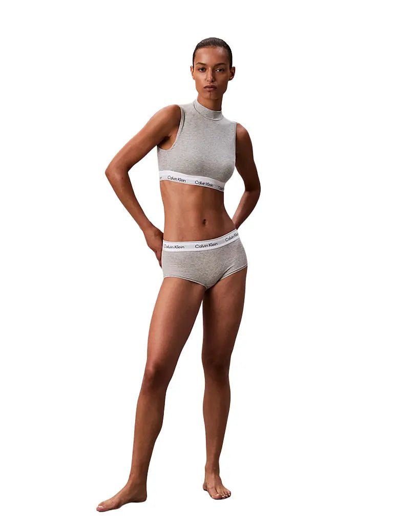 Calvin KleinShortyIcon Cotton Modal Boy Short, Grey HeatherBoxers & Briefs