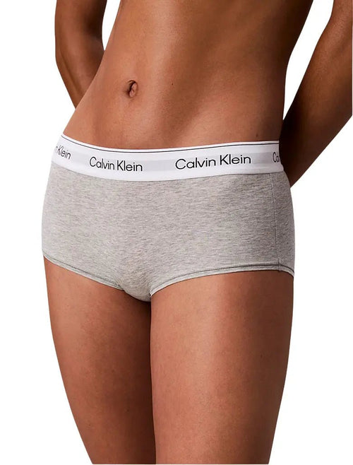 Calvin KleinShortyIcon Cotton Modal Boy Short, Grey HeatherBoxers & Briefs