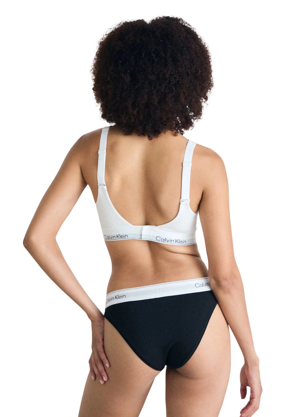 Calvin KleinBriefIcon Cotton Modal High Leg Tanga Brief, BlackBoxers & Briefs