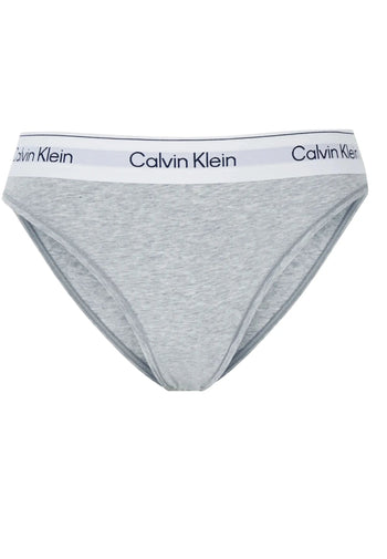 Calvin KleinBriefIcon Cotton Modal High Leg Tanga Brief, Grey HeatherBoxers & Briefs