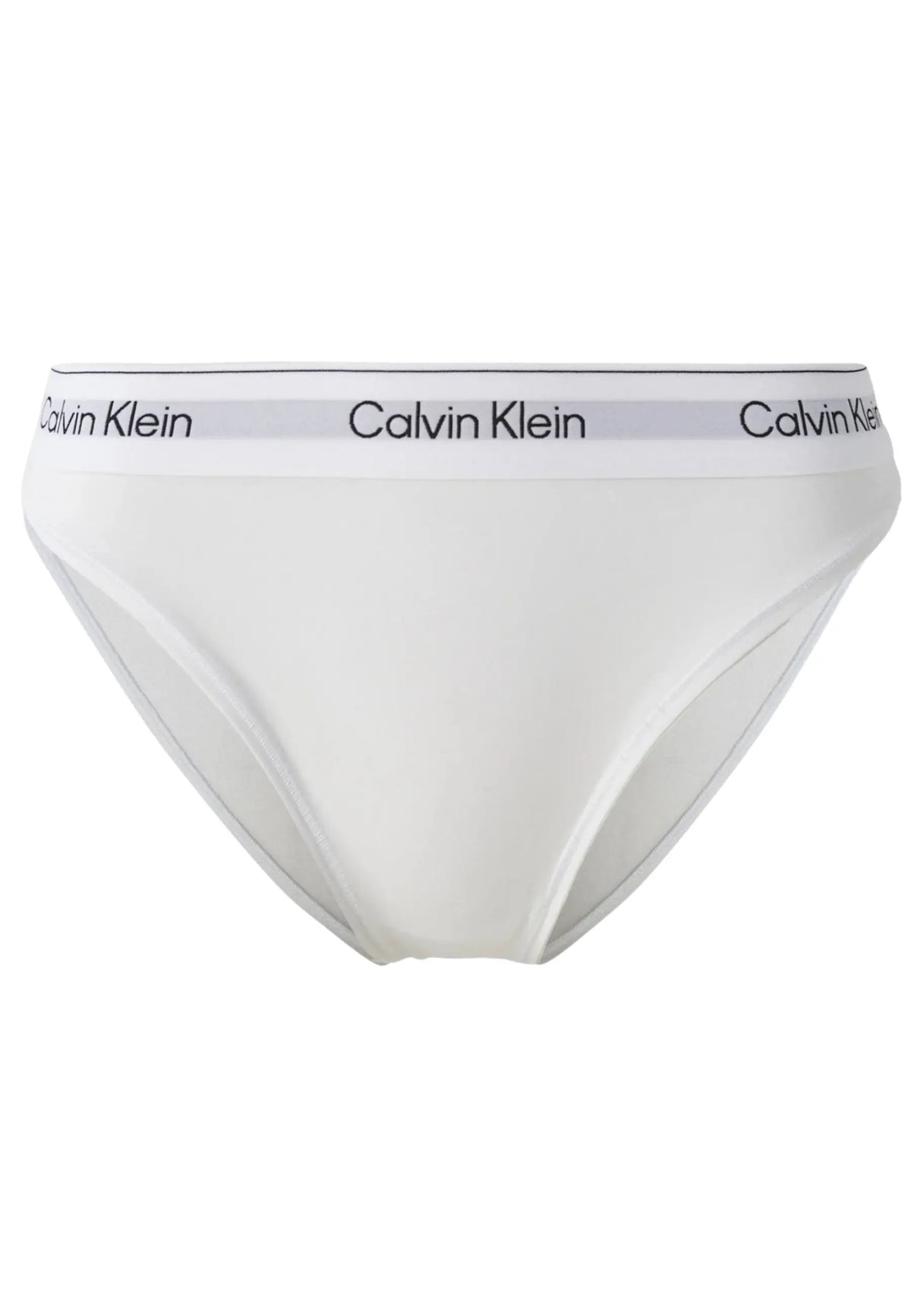 Calvin KleinBriefIcon Cotton Modal High Leg Tanga Brief, WhiteBoxers & Briefs
