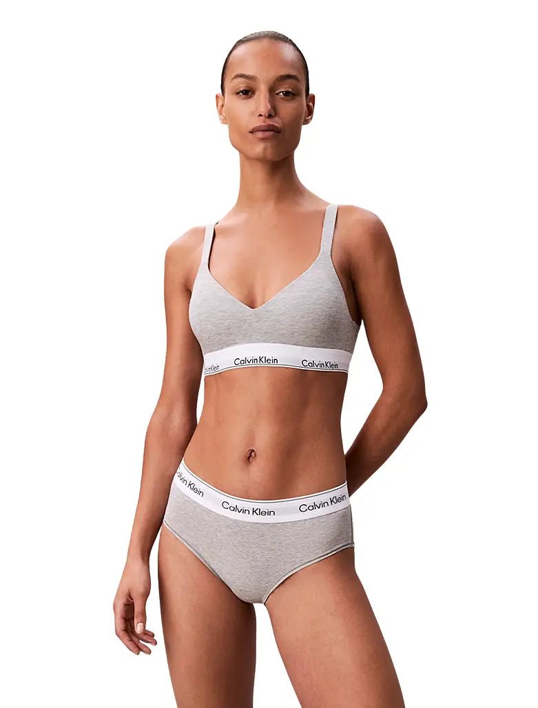 Calvin KleinBraletteIcon Cotton Modal Lift Bralette, Grey HeatherBoxers & Briefs