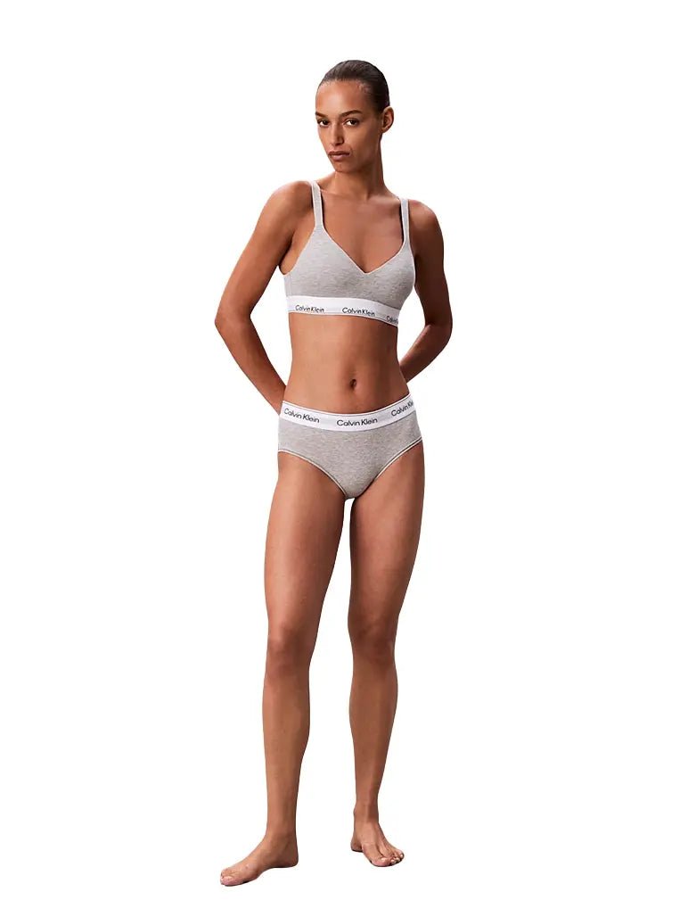 Calvin KleinBraletteIcon Cotton Modal Lift Bralette, Grey HeatherBoxers & Briefs