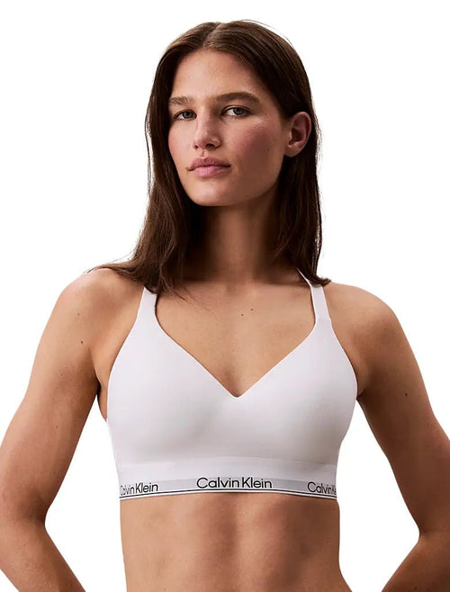 Calvin KleinBraletteIcon Cotton Modal Lift Bralette, WhiteBoxers & Briefs