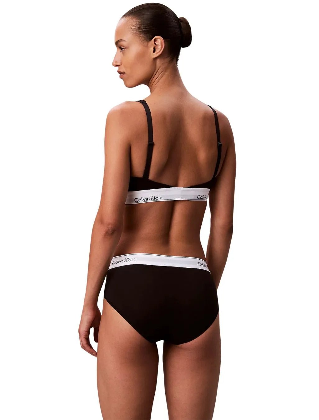 Calvin KleinBraIcon Cotton Modal Lightly Lined Bralette, BlackBoxers & Briefs