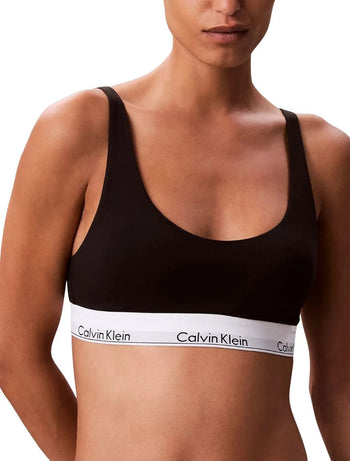 Calvin KleinBraIcon Cotton Modal Lightly Lined Bralette, BlackBoxers & Briefs