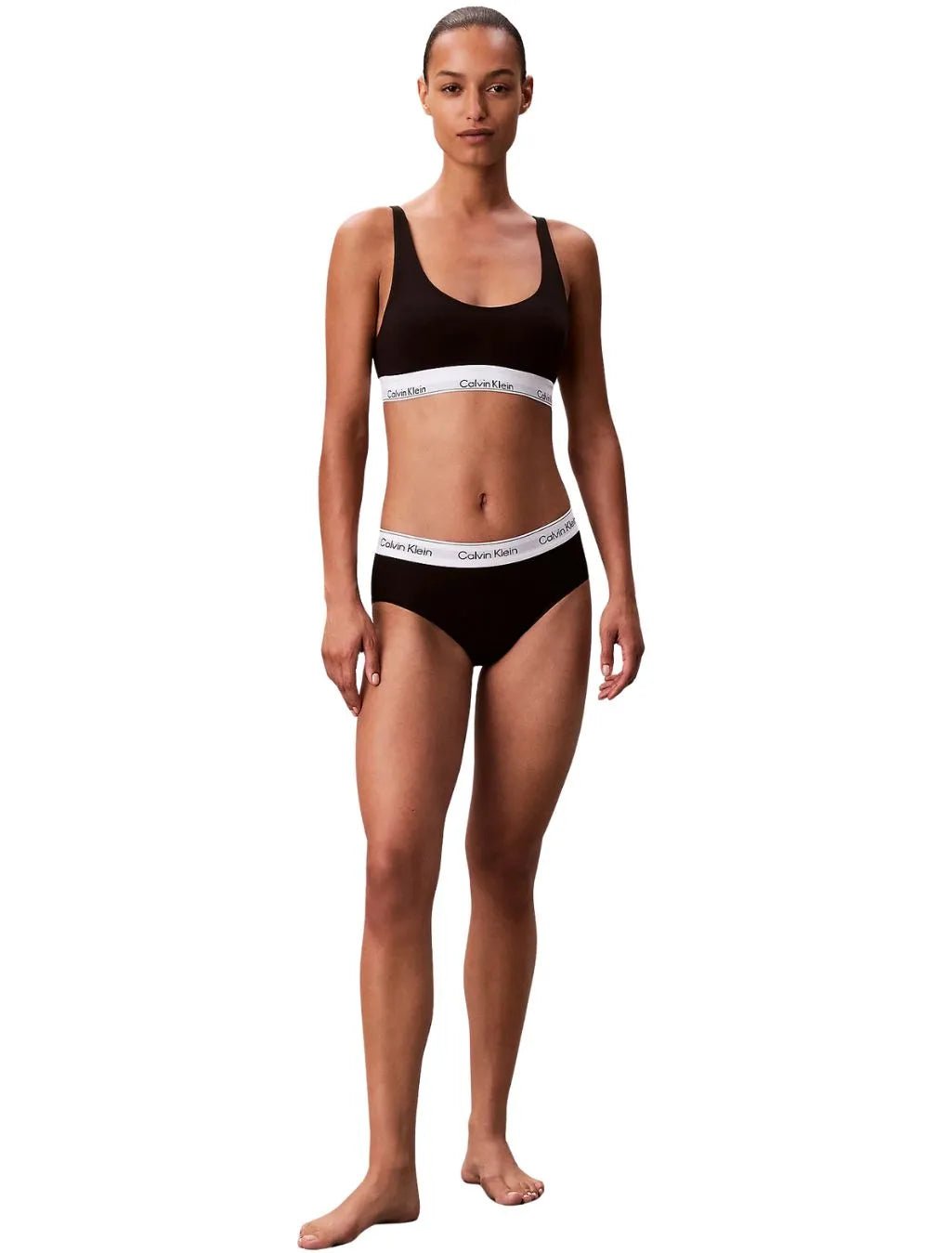 Calvin KleinBraIcon Cotton Modal Lightly Lined Bralette, BlackBoxers & Briefs