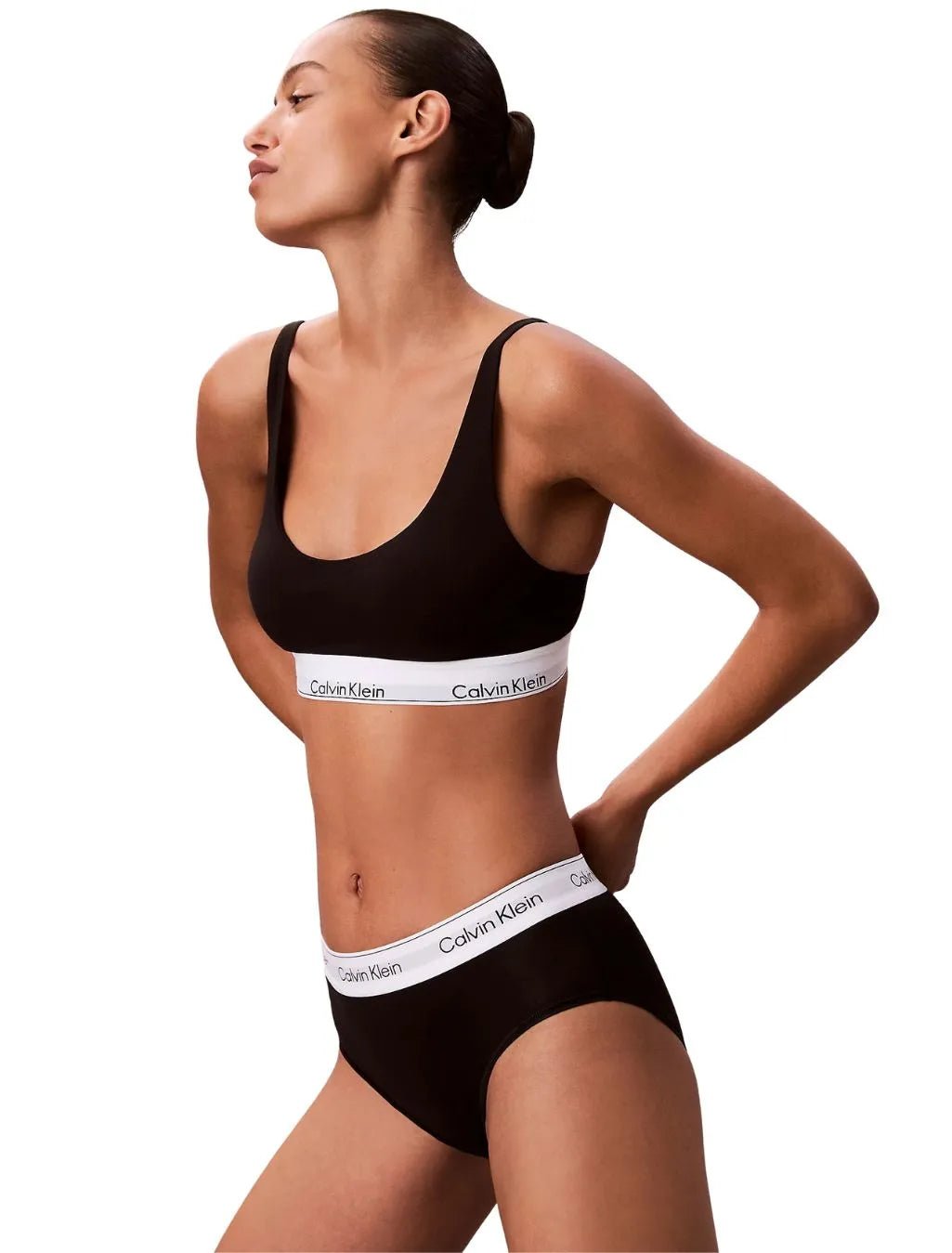 Calvin KleinBraIcon Cotton Modal Lightly Lined Bralette, BlackBoxers & Briefs