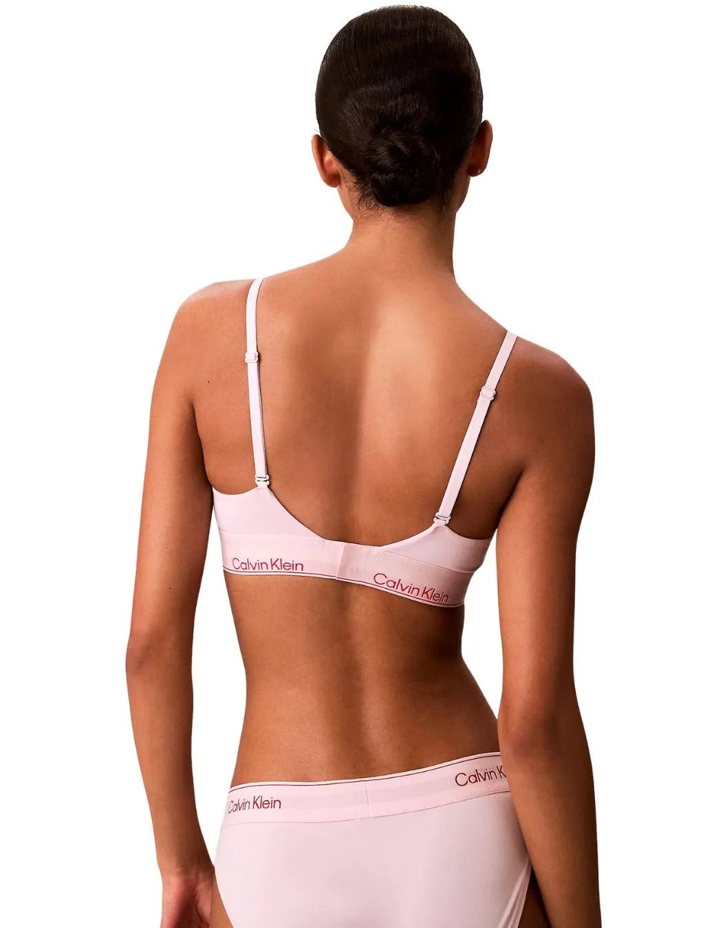 Calvin KleinBraIcon Cotton Modal Lightly Lined Triangle Bra, Potpourri PinkBoxers & Briefs