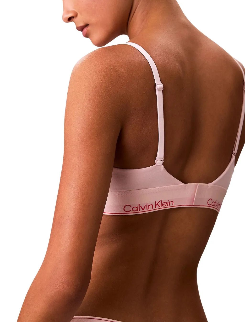Calvin KleinBraIcon Cotton Modal Lightly Lined Triangle Bra, Potpourri PinkBoxers & Briefs